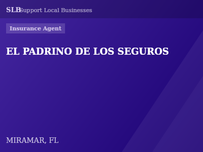 EL PADRINO DE LOS SEGUROS — Insurance Agent in MIRAMAR, FL