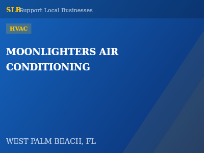 MOONLIGHTERS AIR CONDITIONING — HVAC in WEST PALM BEACH, FL