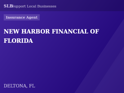 NEW HARBOR FINANCIAL OF FLORIDA — Insurance Agent in DELTONA, FL