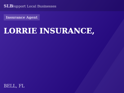 LORRIE INSURANCE, — Insurance Agent in BELL, FL