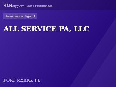 ALL SERVICE PA, LLC — Insurance Agent in FORT MYERS, FL