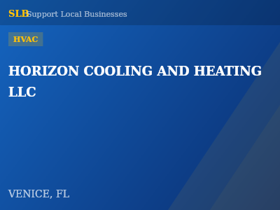 HORIZON COOLING AND HEATING LLC — HVAC in VENICE, FL