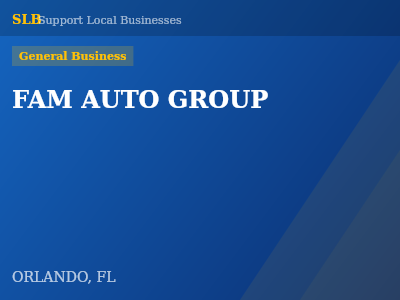 FAM AUTO GROUP — General Business in ORLANDO, FL