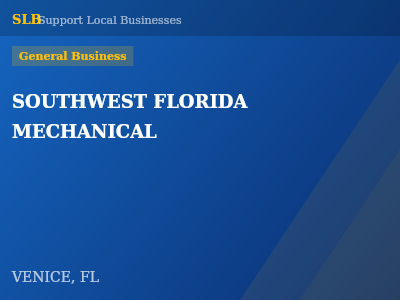 SOUTHWEST FLORIDA MECHANICAL — General Business in VENICE, FL