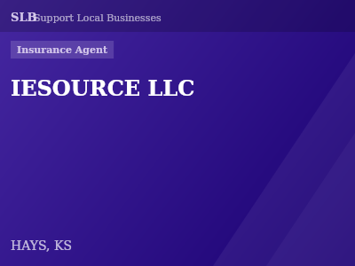 IESOURCE LLC — Insurance Agent in HAYS, KS