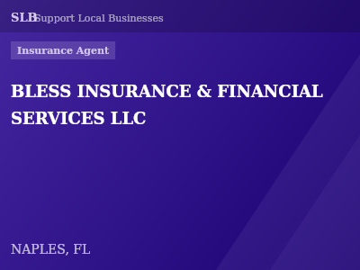 BLESS INSURANCE & FINANCIAL  SERVICES LLC — Insurance Agent in NAPLES, FL