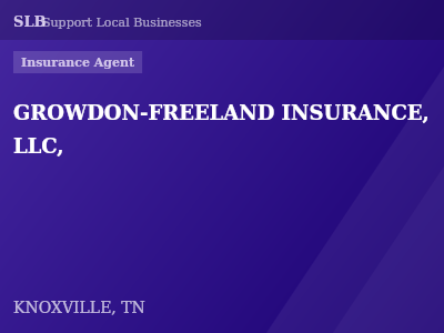GROWDON-FREELAND INSURANCE, LLC, — Insurance Agent in KNOXVILLE, TN