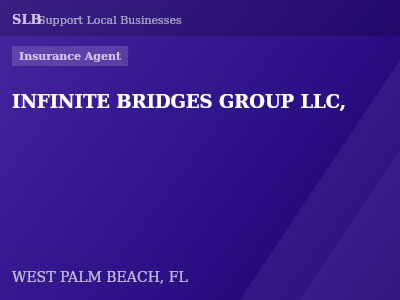 INFINITE BRIDGES GROUP LLC, — Insurance Agent in WEST PALM BEACH, FL