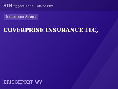 COVERPRISE INSURANCE LLC, — Insurance Agent in BRIDGEPORT, WV
