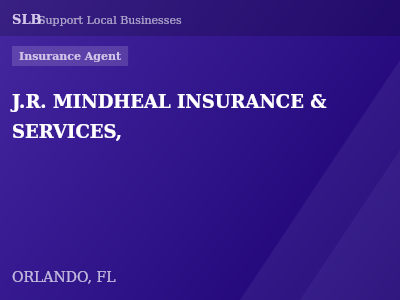 J.R. MINDHEAL INSURANCE & SERVICES, — Insurance Agent in ORLANDO, FL