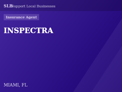INSPECTRA — Insurance Agent in MIAMI, FL