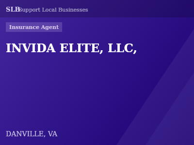 INVIDA ELITE, LLC, — Insurance Agent in DANVILLE, VA