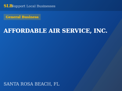 AFFORDABLE AIR SERVICE, INC. — General Business in SANTA ROSA BEACH, FL