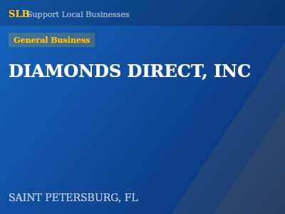 DIAMONDS DIRECT, INC — General Business in SAINT PETERSBURG, FL