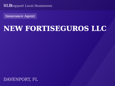 NEW FORTISEGUROS LLC — Insurance Agent in DAVENPORT, FL