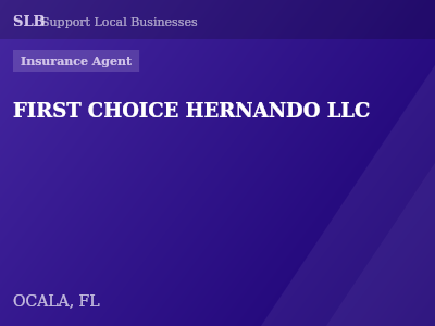 FIRST CHOICE HERNANDO LLC — Insurance Agent in OCALA, FL