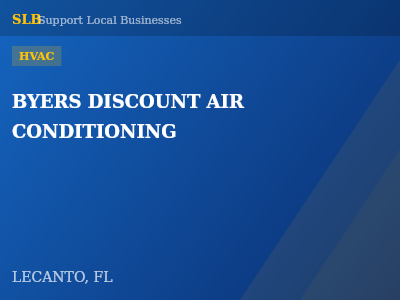 BYERS DISCOUNT AIR CONDITIONING — HVAC in LECANTO, FL