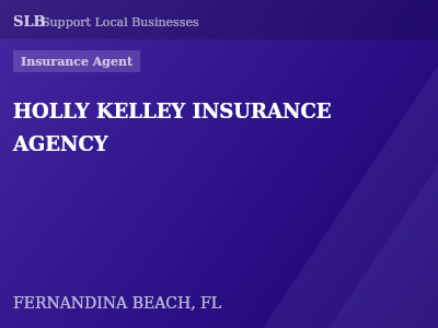 HOLLY KELLEY INSURANCE AGENCY — Insurance Agent in FERNANDINA BEACH, FL