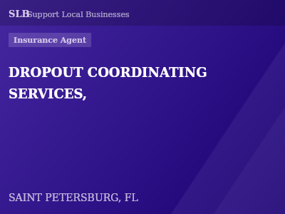 DROPOUT COORDINATING SERVICES, — Insurance Agent in SAINT PETERSBURG, FL