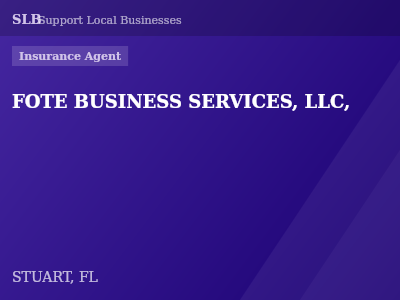 FOTE BUSINESS SERVICES, LLC, — Insurance Agent in STUART, FL