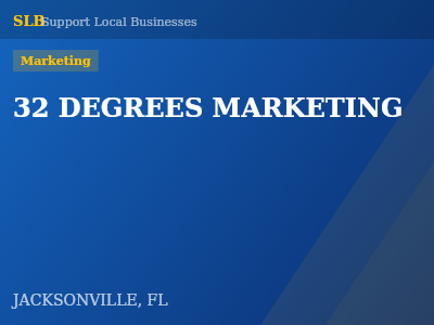 32 DEGREES MARKETING — Marketing in JACKSONVILLE, FL