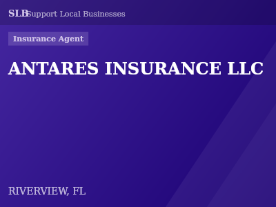 ANTARES INSURANCE LLC — Insurance Agent in RIVERVIEW, FL
