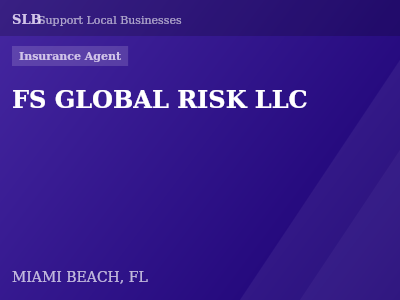 FS GLOBAL RISK LLC — Insurance Agent in MIAMI BEACH, FL