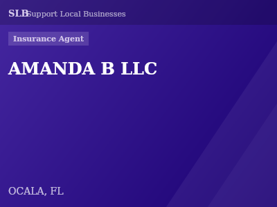AMANDA B LLC — Insurance Agent in OCALA, FL