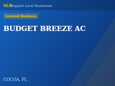 BUDGET BREEZE AC — General Business in COCOA, FL