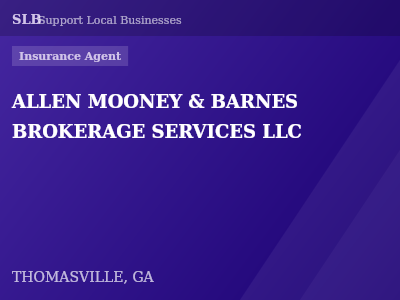 ALLEN MOONEY & BARNES BROKERAGE SERVICES LLC — Insurance Agent in THOMASVILLE, GA