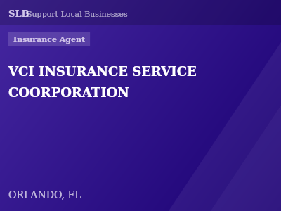 VCI INSURANCE SERVICE COORPORATION — Insurance Agent in ORLANDO, FL