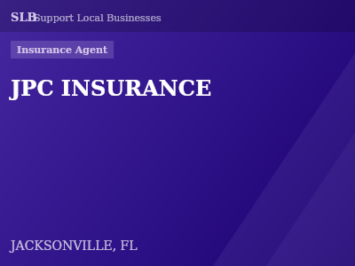 JPC INSURANCE — Insurance Agent in JACKSONVILLE, FL