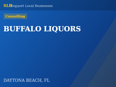 BUFFALO LIQUORS — Consulting in DAYTONA BEACH, FL
