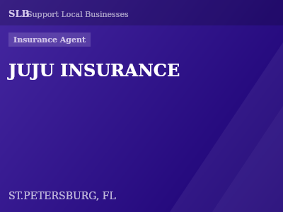 JUJU INSURANCE — Insurance Agent in ST.PETERSBURG, FL