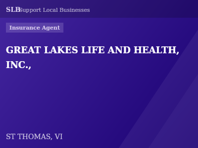 GREAT LAKES LIFE AND HEALTH, INC., — Insurance Agent in ST THOMAS, VI