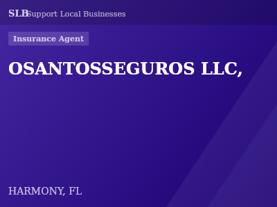 OSANTOSSEGUROS LLC, — Insurance Agent in HARMONY, FL