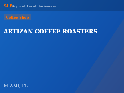 ARTIZAN COFFEE ROASTERS — Coffee Shop in MIAMI, FL