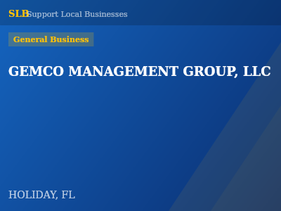 GEMCO MANAGEMENT GROUP, LLC — General Business in HOLIDAY, FL