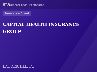 CAPITAL HEALTH INSURANCE GROUP — Insurance Agent in LAUDERHILL, FL