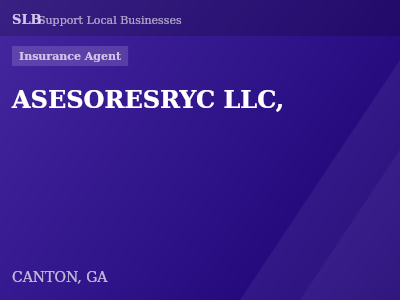 ASESORESRYC LLC, — Insurance Agent in CANTON, GA