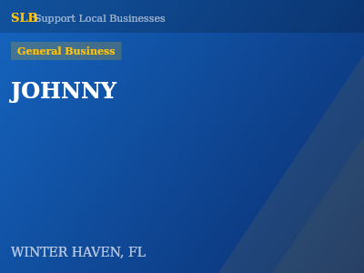 JOHNNY — General Business in WINTER HAVEN, FL
