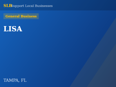 LISA — General Business in TAMPA, FL