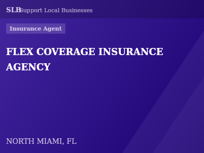 FLEX COVERAGE INSURANCE AGENCY — Insurance Agent in NORTH MIAMI, FL