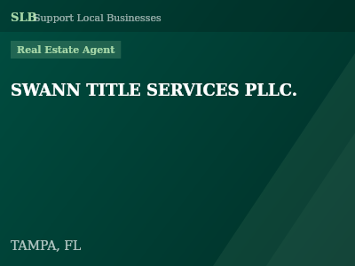 SWANN TITLE SERVICES PLLC. — Real Estate Agent in TAMPA, FL