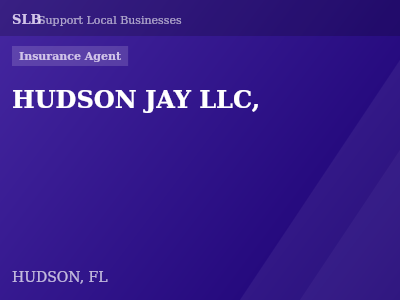 HUDSON JAY LLC, — Insurance Agent in HUDSON, FL