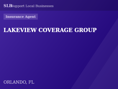 LAKEVIEW COVERAGE GROUP — Insurance Agent in ORLANDO, FL