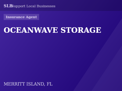 OCEANWAVE STORAGE — Insurance Agent in MERRITT ISLAND, FL