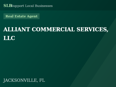 ALLIANT COMMERCIAL SERVICES, LLC — Real Estate Agent in JACKSONVILLE, FL