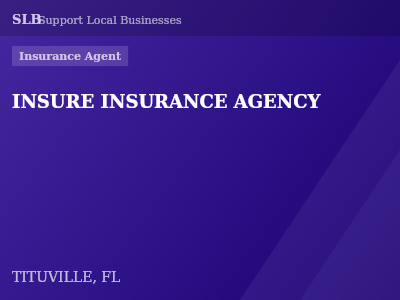 INSURE INSURANCE AGENCY — Insurance Agent in TITUVILLE, FL
