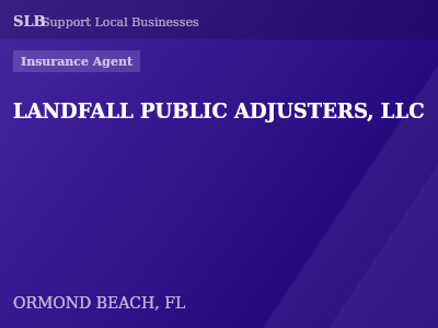 LANDFALL PUBLIC ADJUSTERS, LLC — Insurance Agent in ORMOND BEACH, FL